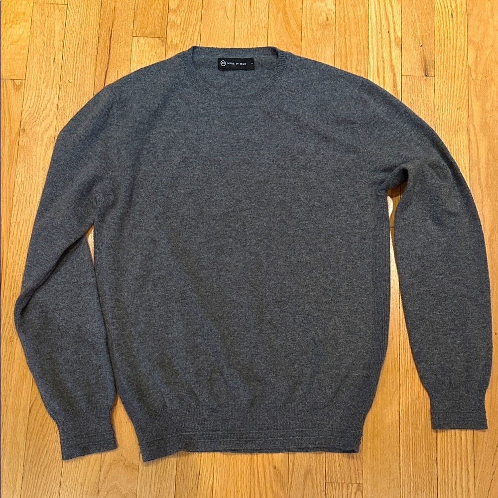 AG Adriano Goldschmied Dark Gray Crewneck Sweater